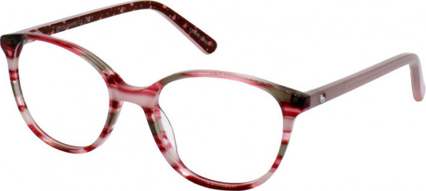 Hello Kitty Hello Kitty 375 Eyeglasses, RED WOOD