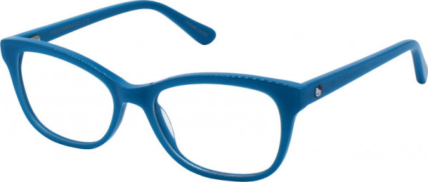 Hello Kitty Hello Kitty 365 Eyeglasses, CRYSTAL BLUE