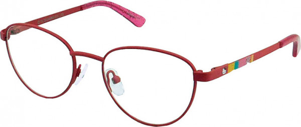 Hello Kitty Hello Kitty 337 Eyeglasses, RED