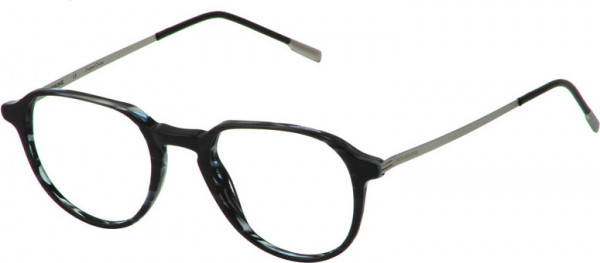 MOLESKINE Moleskine 1110 Eyeglasses, 53-BLUE BLACK STR