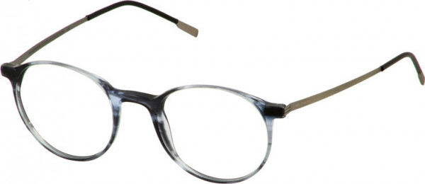 MOLESKINE Moleskine 1108 Eyeglasses, 5BLUE/G.S. CRYSTAL