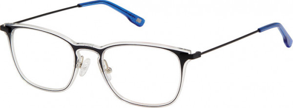 New Balance New Balance 4087 Eyeglasses, BLACK/CRYSTAL