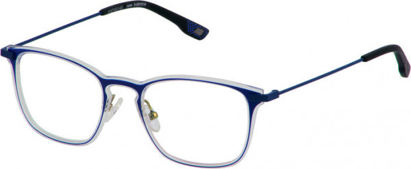 New Balance New Balance 4087 Eyeglasses, BLUE/CRYSTAL