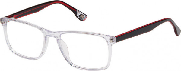New Balance New Balance 4084 Eyeglasses, 4-CRYSTAL CLEAR