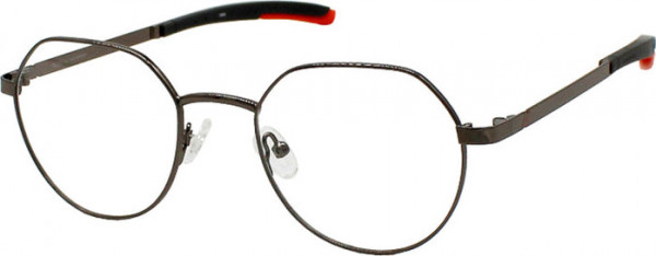 New Balance New Balance 13666 Eyeglasses, GUNMETAL