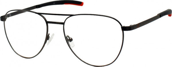 New Balance New Balance 13664 Eyeglasses, GUNMETAL