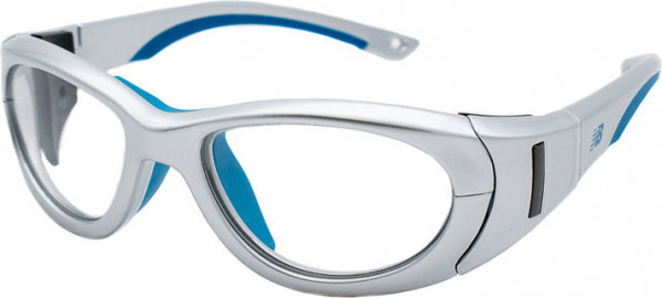 New Balance New Balance RX 02  Eyeglasses, SILVER/AQUA