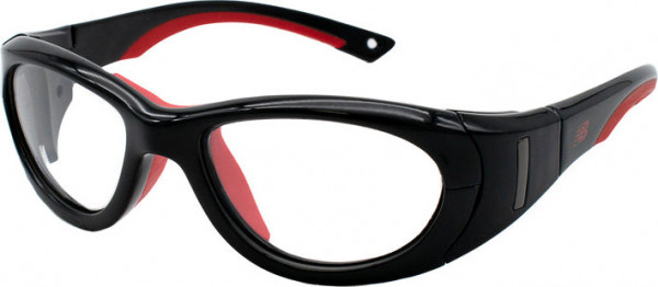 New Balance New Balance RX 02  Eyeglasses, BLACK/RED