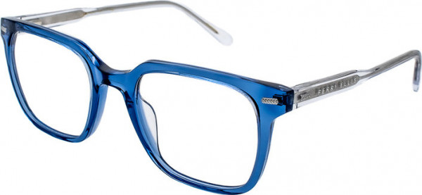 Perry Ellis Perry Ellis 1335 Eyeglasses, DARK NAVY CRYSTAL/CLEAR