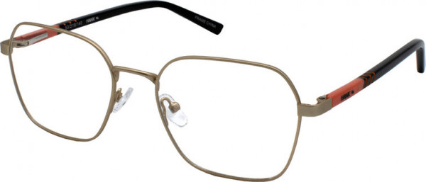 Tony Hawk Tony Hawk 590 Eyeglasses, MATTE GOLD/SHINY BLACK