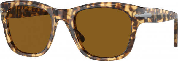Persol PO3313S Sunglasses, 105633 BROWN/BEIGE TORTOISE BROWN (BROWN)