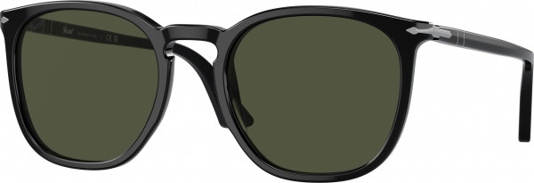 Persol PO3316S Sunglasses, 95/31 BLACK GREEN (BLACK)