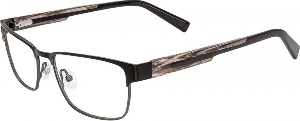 Club Level Designs CLD9378 Eyeglasses, C-3 Black/Dark Gunmetal