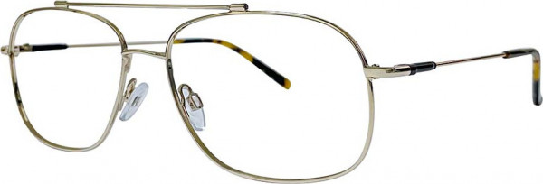 Stetson Stetson Stainless Steel 604 Eyeglasses, 057 Gold