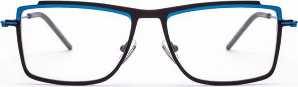 Mad In Italy Cappuccino Eyeglasses, C02 - Anthracite Blue