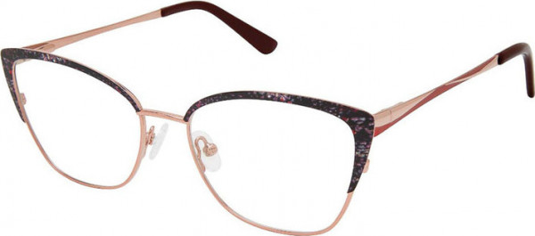 Jill Stuart Jill Stuart 403 Eyeglasses, PINK/BLACK
