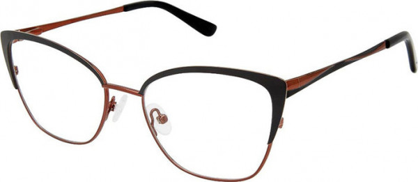 Jill Stuart Jill Stuart 403 Eyeglasses, COPPER/BLACK