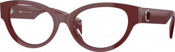 Versace VE3361U Eyeglasses, 5487 BORDEAUX (RED)