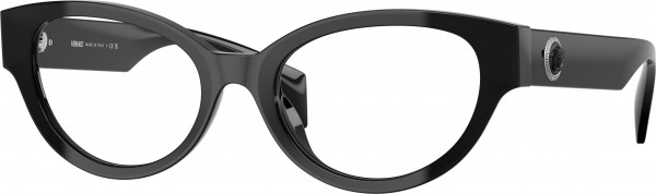 Versace VE3361U Eyeglasses, GB1 BLACK
