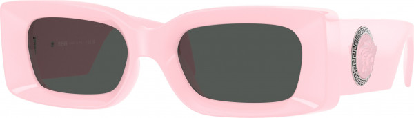 Versace VE4474U Sunglasses, 548587 PINK DARK GREY (PINK)