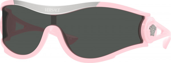 Versace VE4475 Sunglasses, 548587 PINK DARK GREY (PINK)