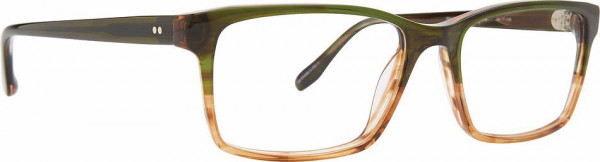 Badgley Mischka BM Stammond Eyeglasses, Olive
