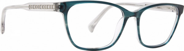 Badgley Mischka BM Ambroise Eyeglasses, Aqua