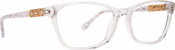 Badgley Mischka BM Avriel Eyeglasses, Crystal