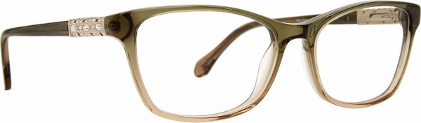 Badgley Mischka BM Avriel Eyeglasses, Olive