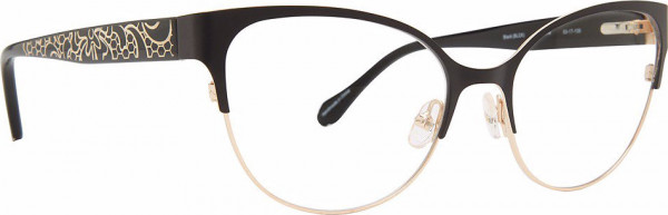 Badgley Mischka BM Cataline Eyeglasses, Black