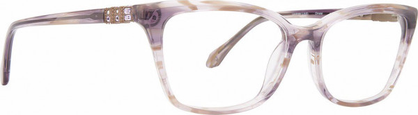 Badgley Mischka BM Christel Eyeglasses, Lavender