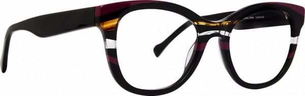 Vera Bradley VB Veron Eyeglasses, Perennials Noir