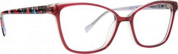Vera Bradley VB Genevive Eyeglasses, Perennials Noir