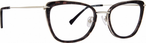 Vera Bradley VB Verity Eyeglasses, Black Bandana Ditsy