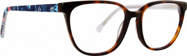 Vera Bradley VB Hana Eyeglasses, Rose Toile