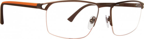 Ducks Unlimited DU Flare Eyeglasses, Brown/Orange