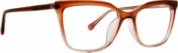 Trina Turk TT Lexa Eyeglasses, Chestnut