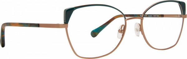 Trina Turk TT Shailene Eyeglasses, Emerald