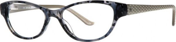 Adrienne Vittadini 1170 Eyeglasses, TORT/Red