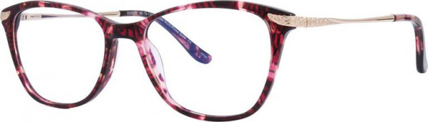 Adrienne Vittadini 668 Eyeglasses, Rose Multi