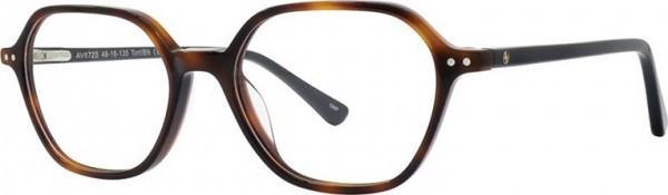 Adrienne Vittadini 672 Eyeglasses, Tort/Blk