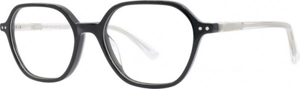 Adrienne Vittadini 672 Eyeglasses, Blk/Crystal