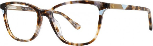 Adrienne Vittadini 674 Eyeglasses, Brn Demi