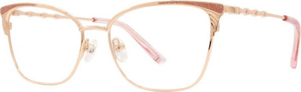 Adrienne Vittadini 680 Eyeglasses, Rose Gold