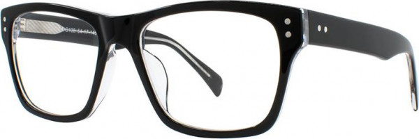 Danny Gokey 138 Eyeglasses, Blk/Crystal