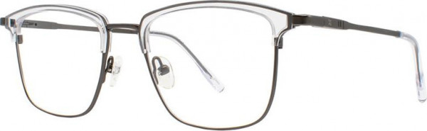 Danny Gokey 140 Eyeglasses, Crystal/AGun