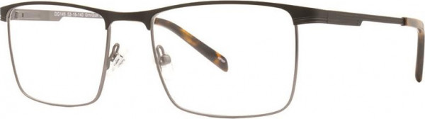 Danny Gokey 146 Eyeglasses, Grn/Gun