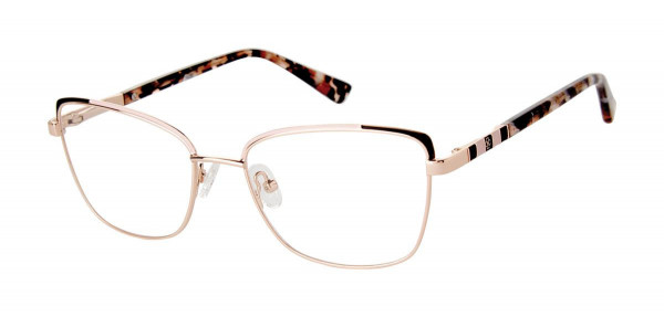 Ann Taylor AT107 Ann Taylor Eyeglasses, C01 ROSE GOLD BLUSH