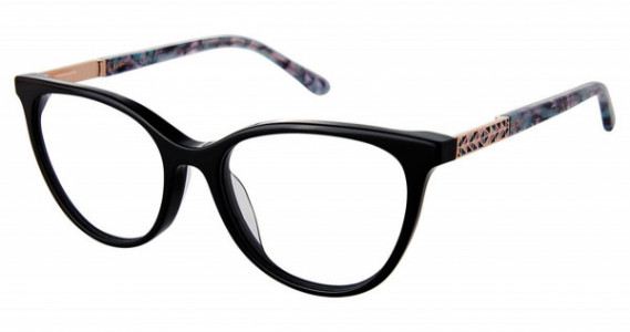Ann Taylor AT350CP Ann Taylor w/Magnetic Polarized Clip Eyeglasses, C01 BLACK