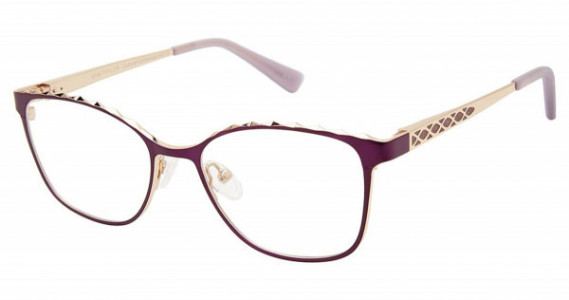 Ann Taylor ATP019 Petite Luxury Ann Taylor Eyeglasses, C02 MATTE EGGPLANT